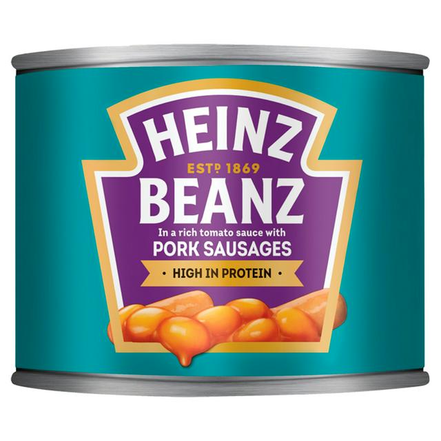 Heinz Baked Beans & Sausages 200g  (x12 Cans) [HJHBS01]