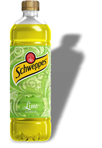 Schweppes Lime Cordial 1Ltr [T056]