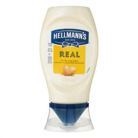 Hellmann's Squeezy Mayonnaise 430ml 1x8 [HELSM03]