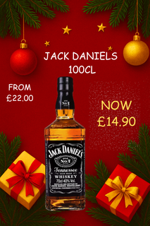 Whisky: Jack Daniels Black Label (1 Ltr) [A039]