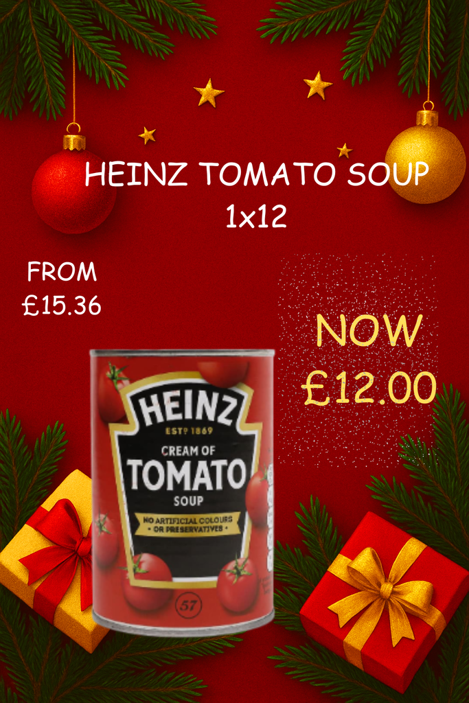 Heinz Cream Of Tomato Soup  (x12 Cans) [HJHST01]