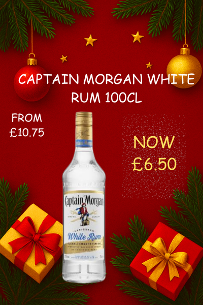Rum: Captain Morgan White (1Ltr) [L034]