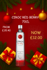 Vodka: Ciroc Red Berry (70cl) [J040]