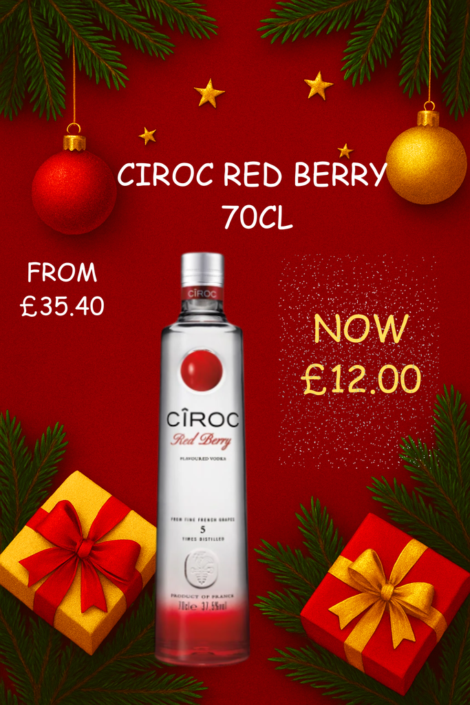Vodka: Ciroc Red Berry (70cl) [J040]