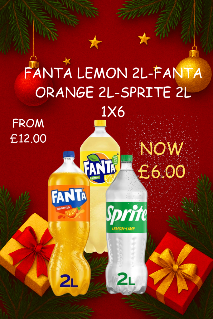 Fanta Lemon 2Ltr x6 [S195]