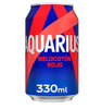 AQUARIUS MELOCOTON ROJO 33cl CANS CASE 24x33cl [S125]