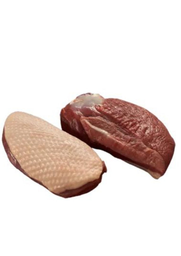 DUCK BREAST FILLETS (HALAL) SKIN-ON PER KG