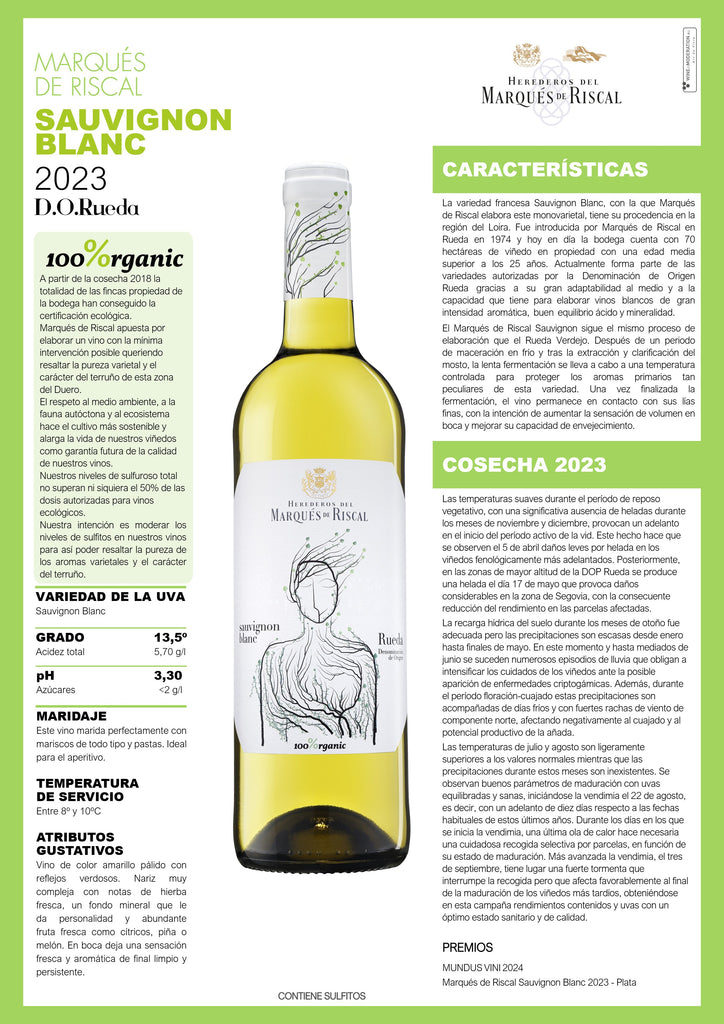 M/RISCAL SAUVIGNON 75cl [D060]