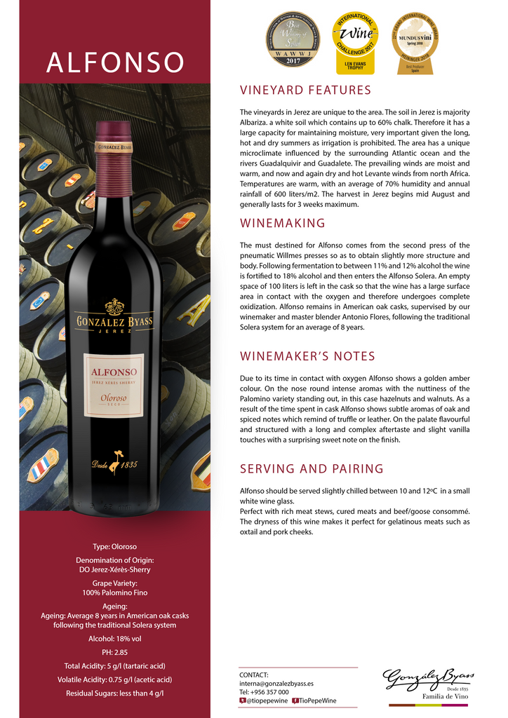ALFONSO OLOROSO 75cl [G068]