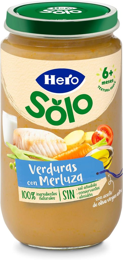 Hero Potitos Vegetable & Hake 12x235g [HERO01]