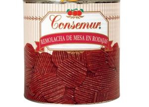 Sliced Beetroot 1x1x3kg (CBARR01)