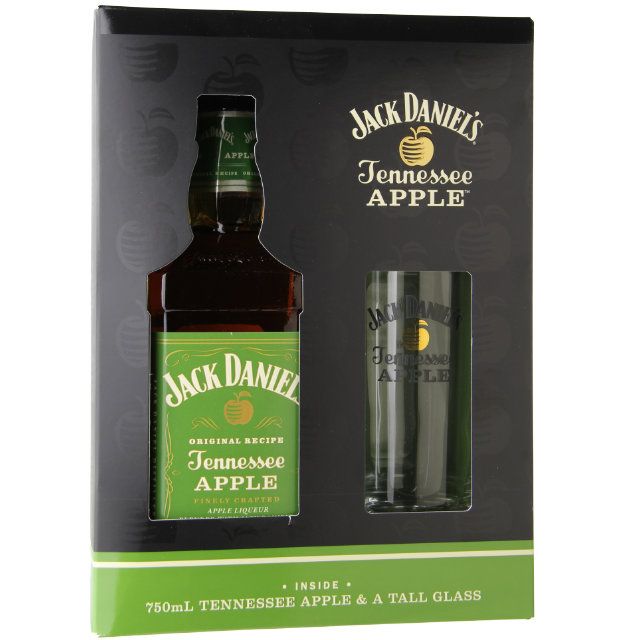 Jack Daniel's Apple with Tall Glass Gift Pack (A251)