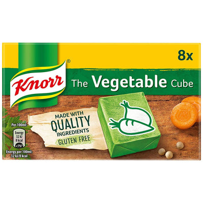Knorr Vegetable Cubes 8's (1x12) (KNOVC01)