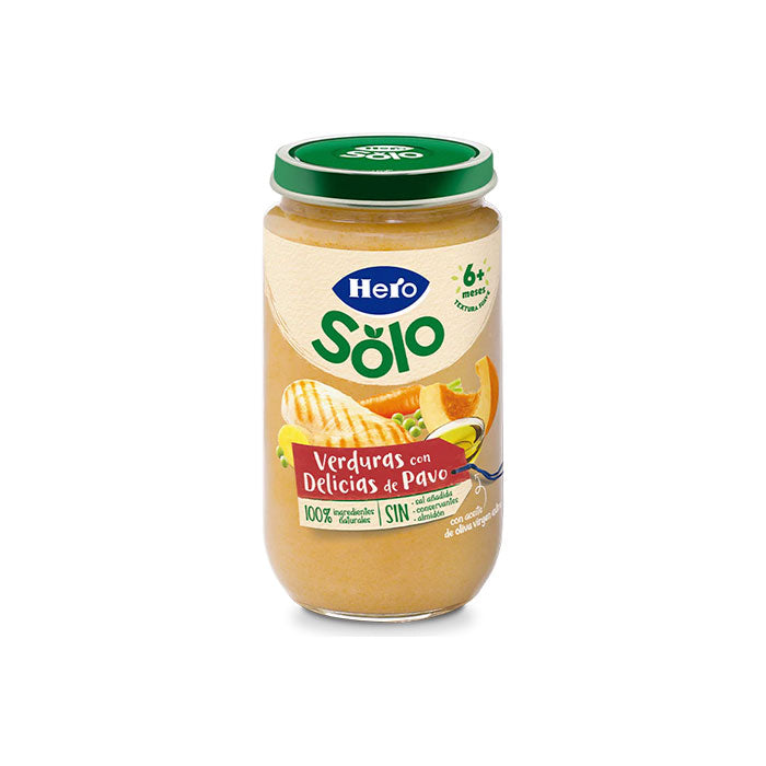 Hero Potitos Vegetable & Turkey 12x235g [HERO04]