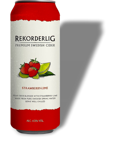 Rekorderlig Strawberry & Lime Cans 50cl 1x24 [Q074]