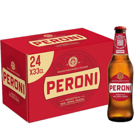 PERONI RED 33CL BOTTLES(P049)