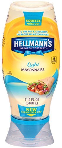 Hellmann's Squeezy Light Mayonnaise 250g 1 x 8[HELSL04]