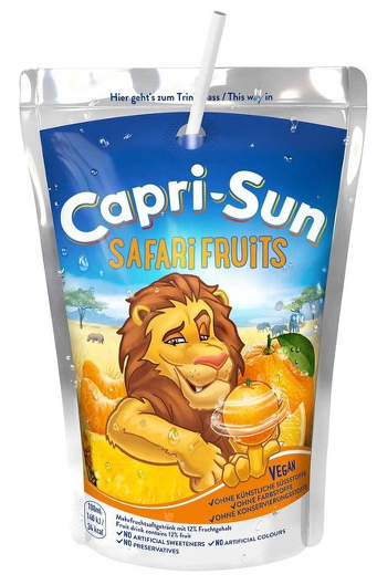 CAPRI-SUN SAFARI FRUIT 20CL 1X10 (T155)
