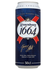 Kronenbourg 1664 (50cl cans x24) [Q054]