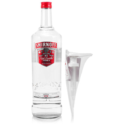 Vodka: Smirnoff Red Label with Pump Dispenser (3Ltr) [J007]