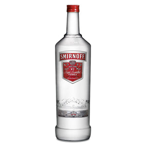 Vodka: Smirnoff Red Label 1Ltr [J002]