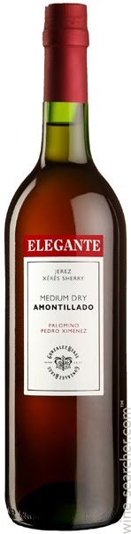 ELEGANTE AMONTILLADO SHERRY 75cl [G052]