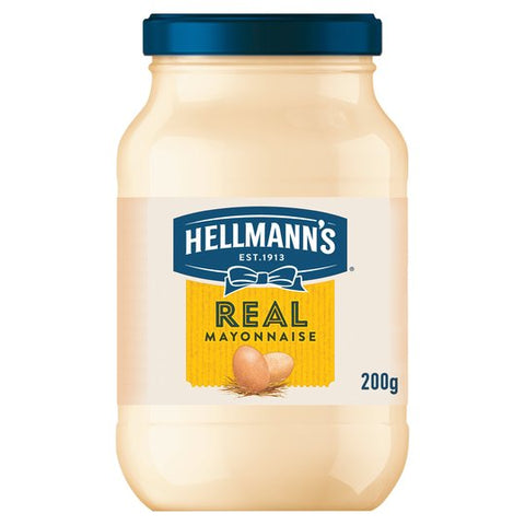 Hellmans Real Mayo 200g 1x12 [HELRM01]