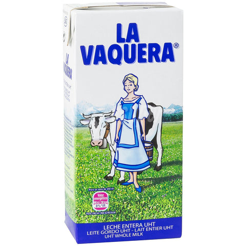 La Vaquera Full Cream Milk 1Ltr x6 [VAQFC02]