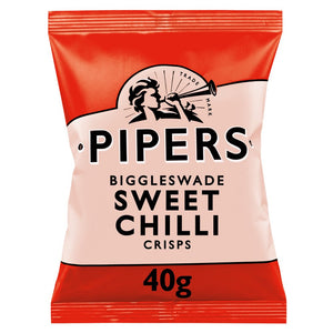 Pipers Crisps Sweet Chilli 40g x2 [PIPSC01]