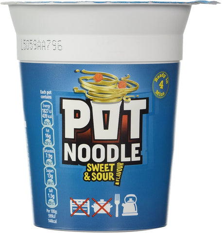 Pot Noodle Sweet & Sour Chicken x12 [PNOSS01]