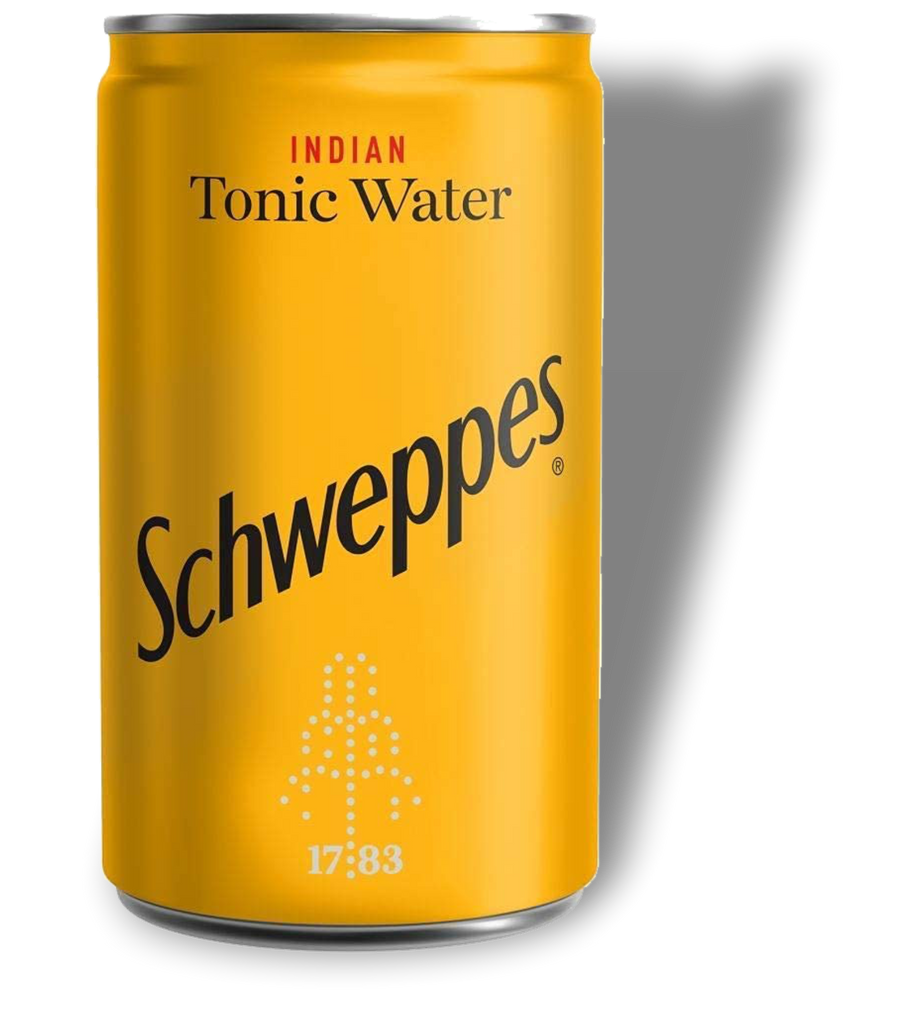 SCHWEPPES TONIC WATER 15cl CANS [S018]