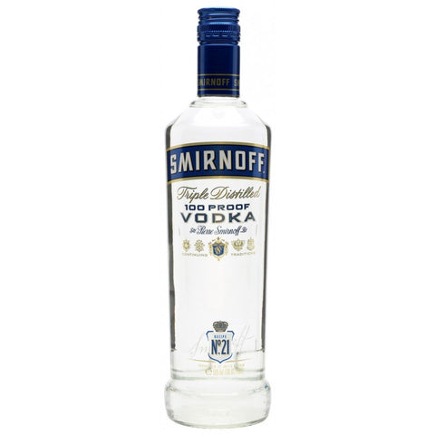 Vodka: Smirnoff Blue Label (1Ltr) [J009]