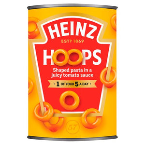Heinz Spaghetti Hoops 400g  (x12 Cans) [HJHSH02]