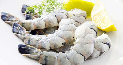 Black Tiger King Prawns Tail On 1kg [SMFBL01]